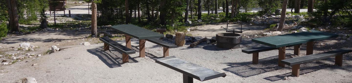 Picnic Tables and Campfire RingsSite 3 (Double Site)