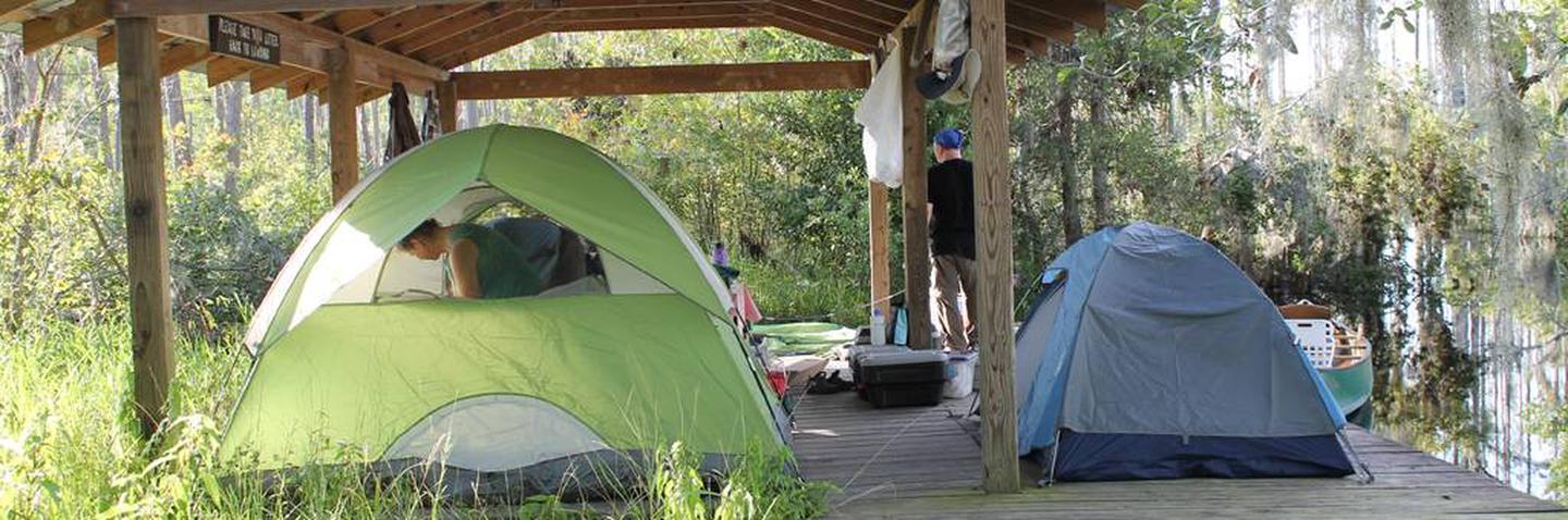 Cedar Hammock ShelterCedar Hammock Shelter (Orange Trail)