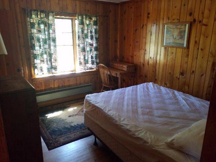 Sunlight Rangers Cabin - Bedroom 1, bed, dresser, small deskOne bed in the other bedroom