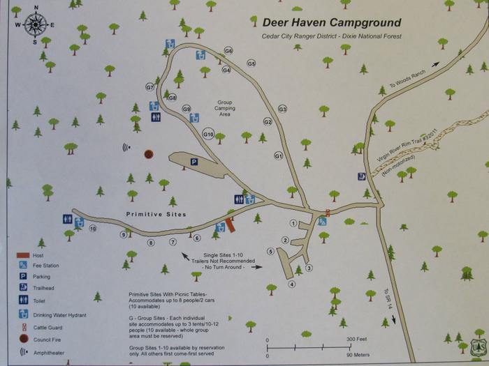 Deer Haven map