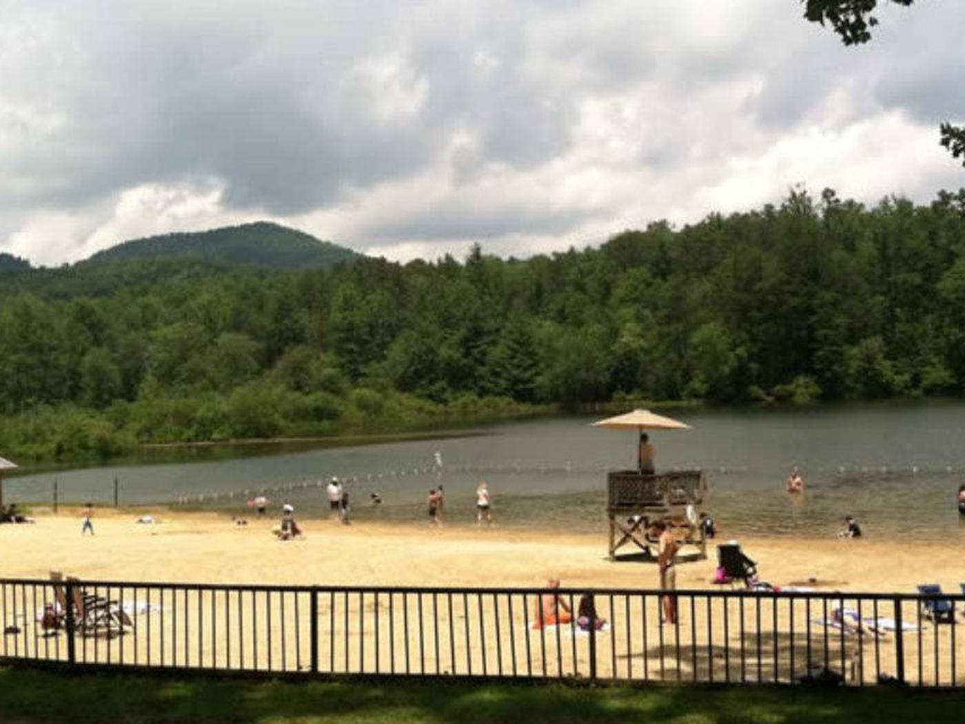 Campground  Lake Powhatan, National Forests In North Carolina 