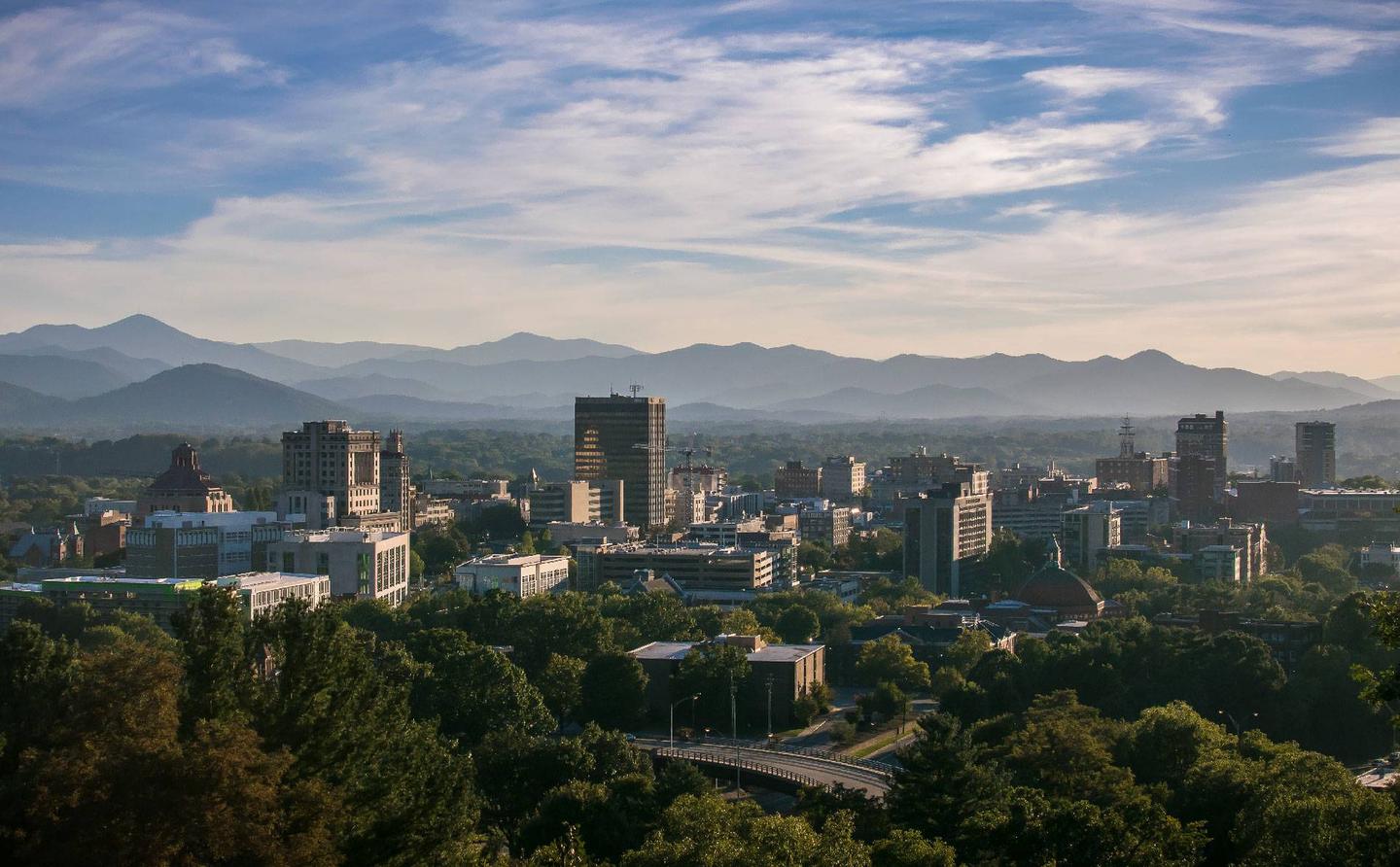 Downtown Asheville Skyline