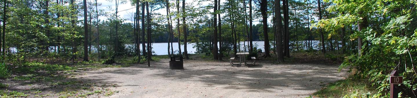 Colwell Lake Campground site #10