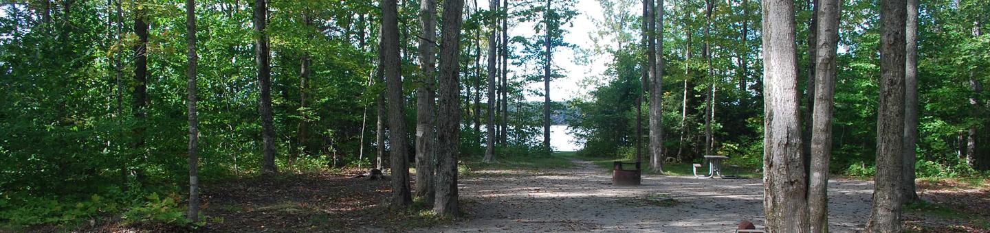 Colwell Lake Campground site #18