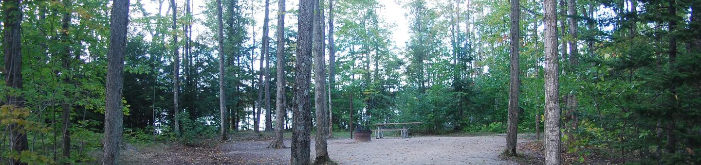 Colwell Lake Campground site #20