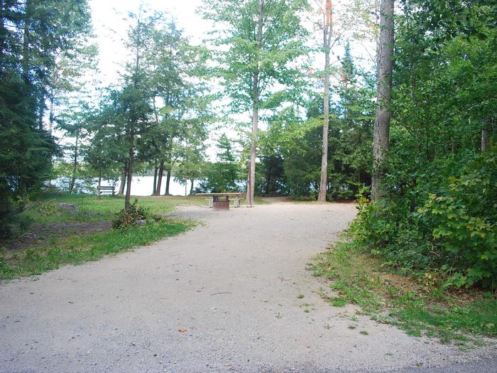 Colwell Lake Campground site #31