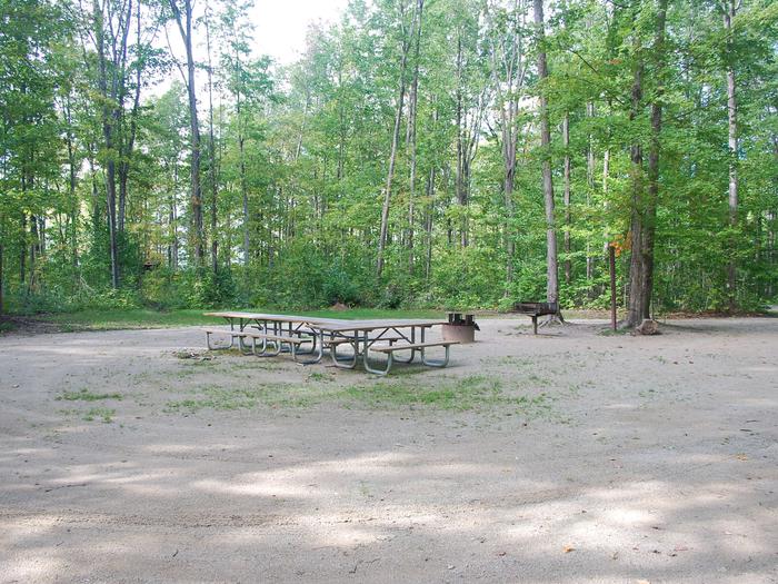 Colwell Lake Campground site #35