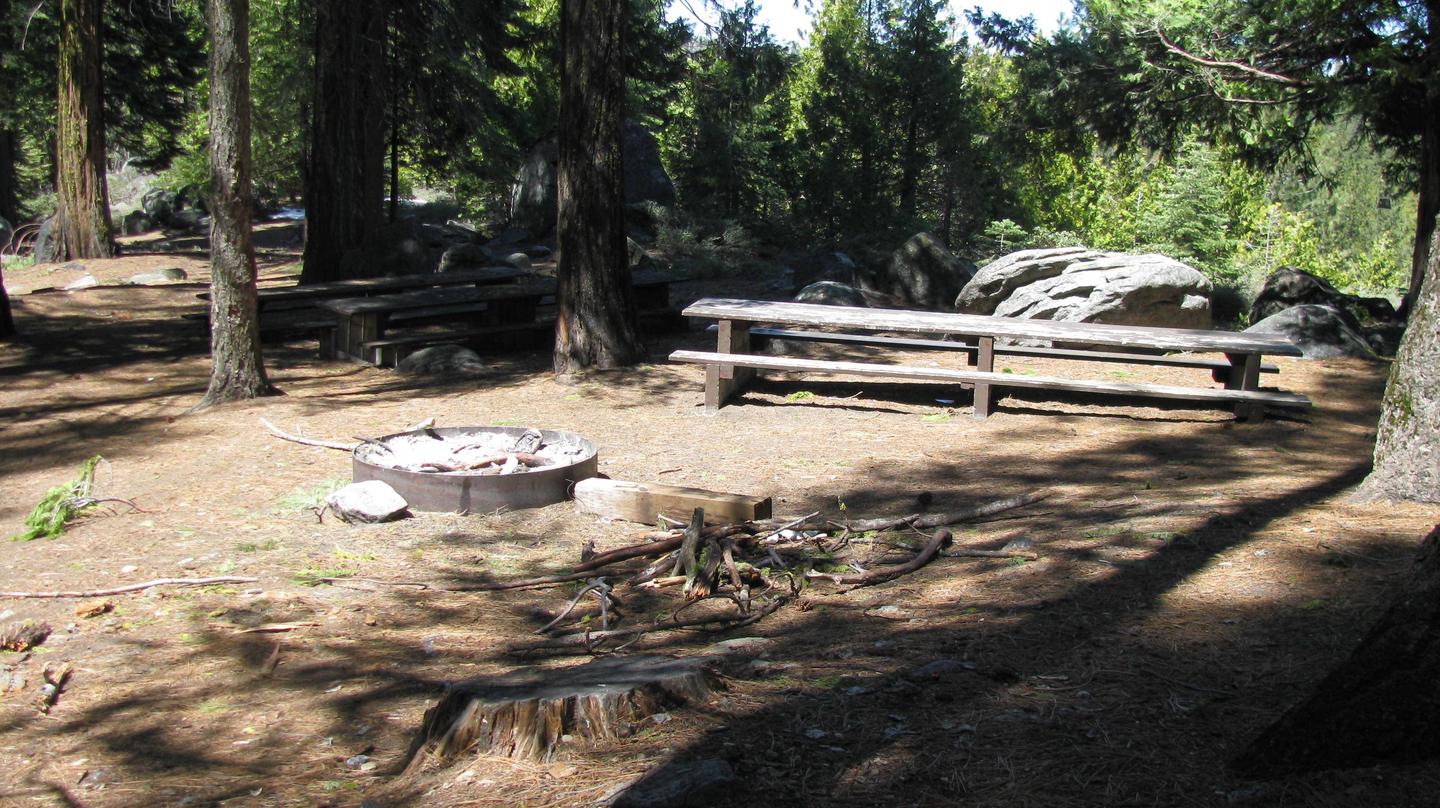 Pioneer Trail Group Campground Site #1, Fire Ring