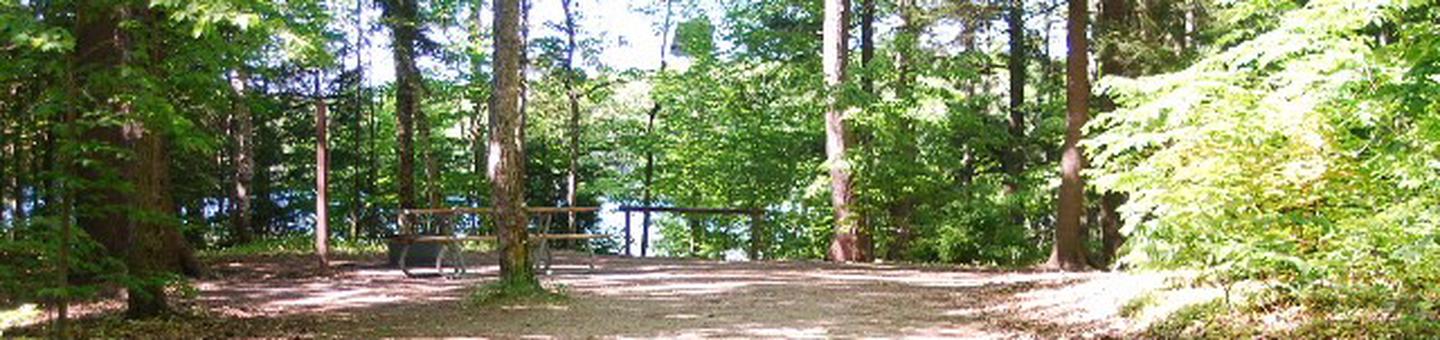 Pete's Lake Campground site #05A