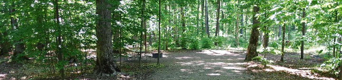 Pete's Lake Campground site #13