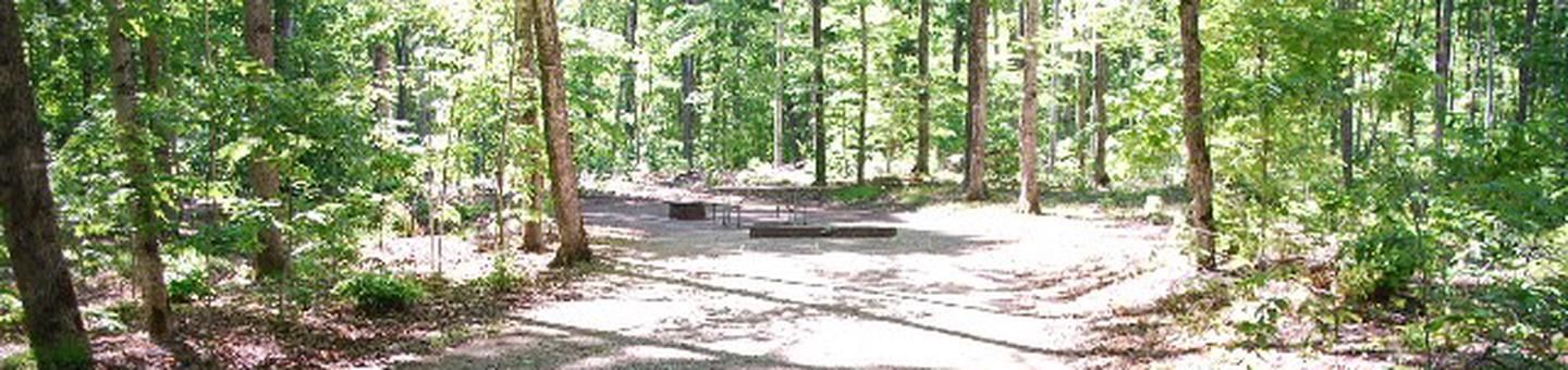 Pete's Lake Campground site #33