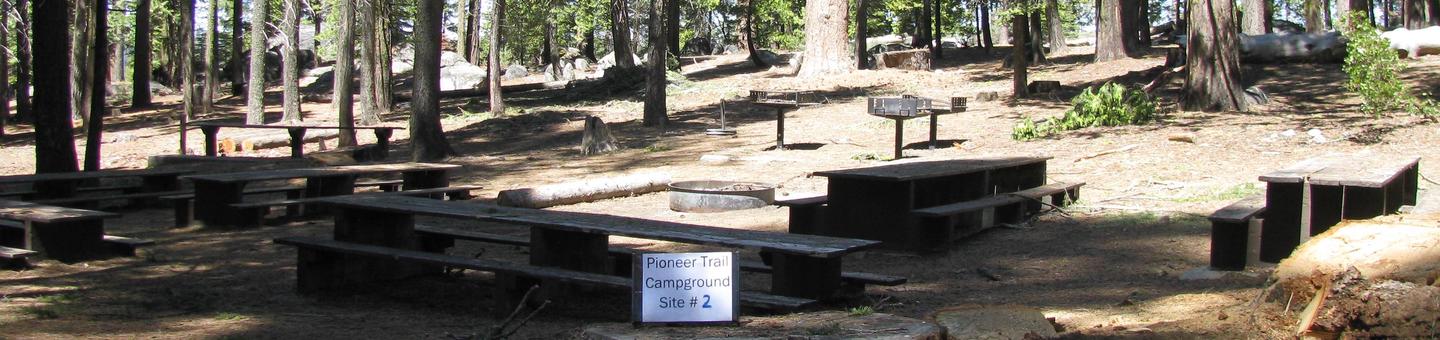 Pioneer Trail Group Campground, Site #2