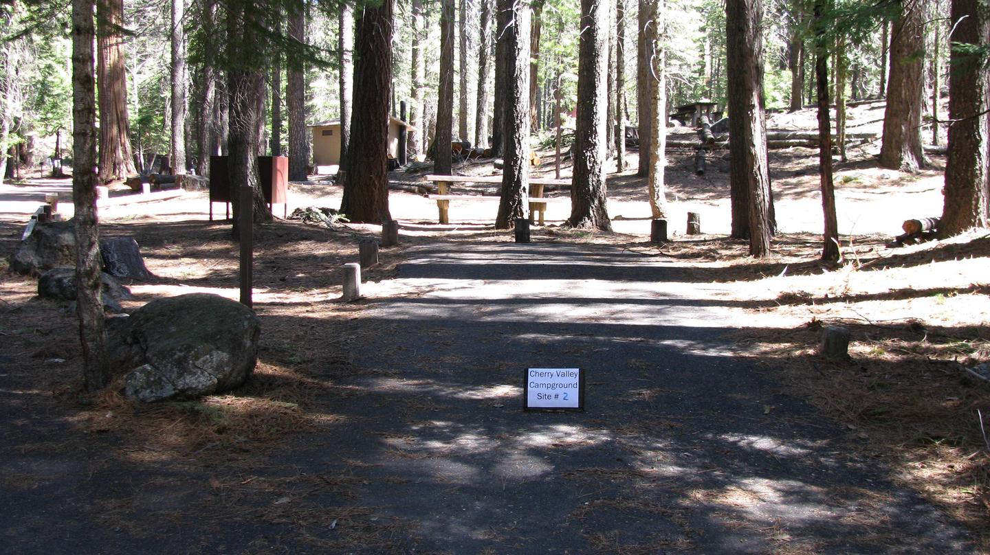 Cherry Valley Campground, Site #2