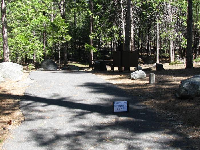 Cherry Valley Campground, Site #5