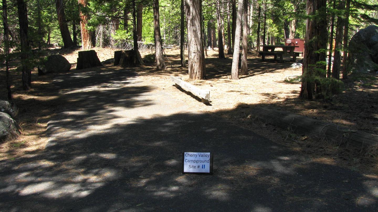 Cherry Valley Campground, Site #11