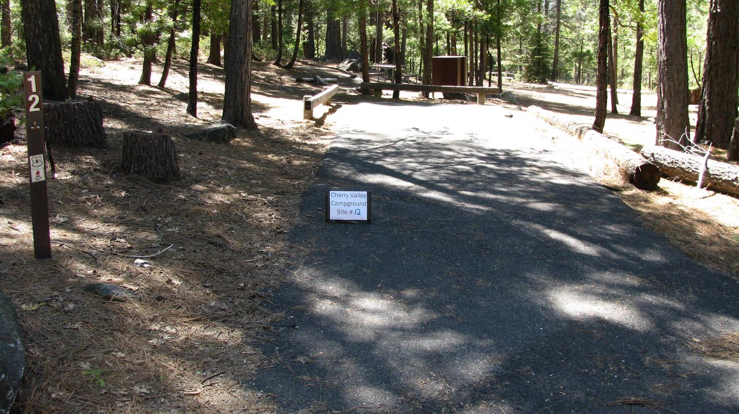 Cherry Valley Campground, Site #12