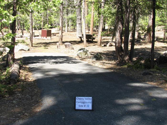 Cherry Valley Campground, Site #13