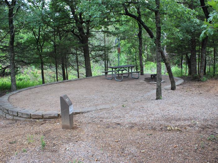 Site 57 Buckhorn Campground