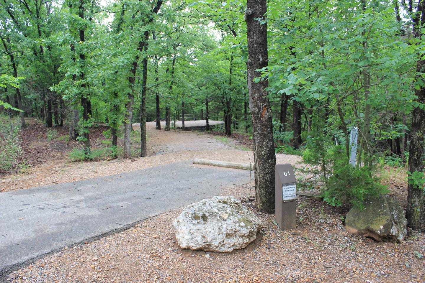 Site 61 Buckhorn Campground