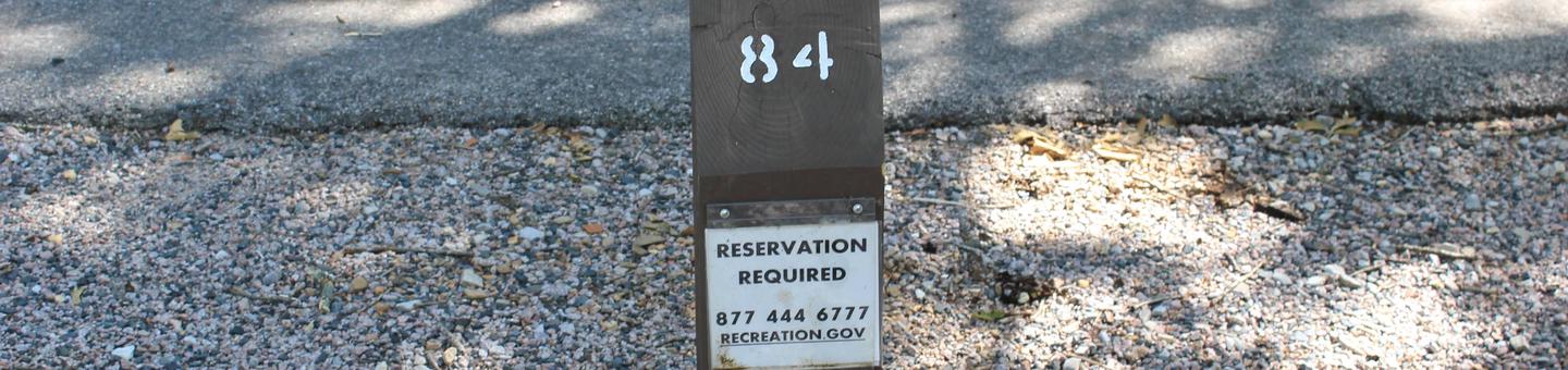 Site 84 Buckhorn campground