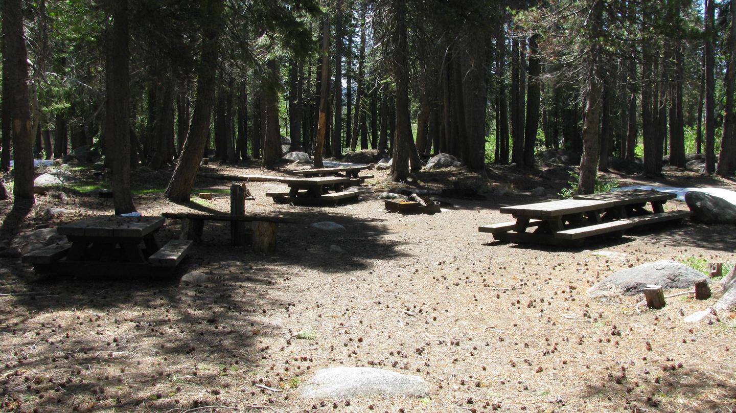 Big Meadow Group Campground Picnic Tables