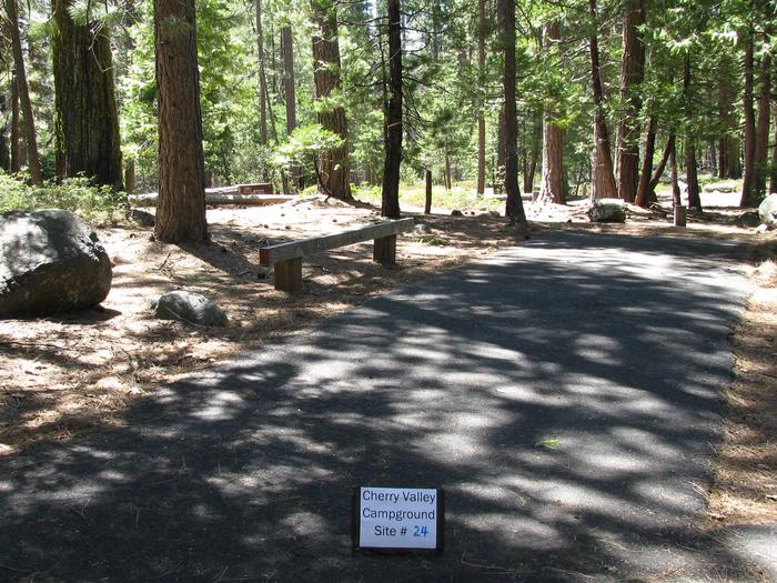 Cherry Valley Campground, Site #24
