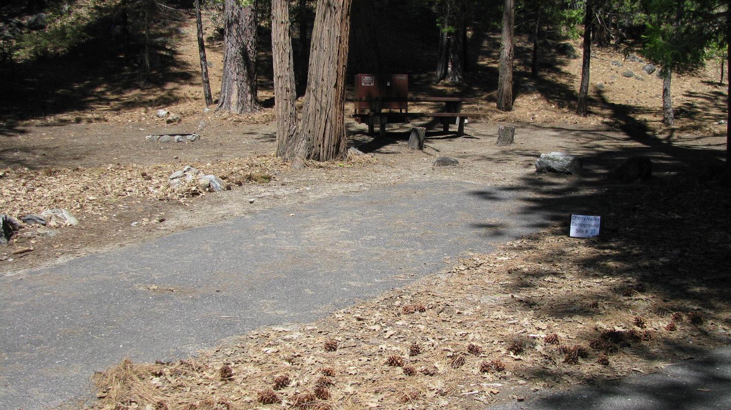 Cherry Valley Campground, Site #37