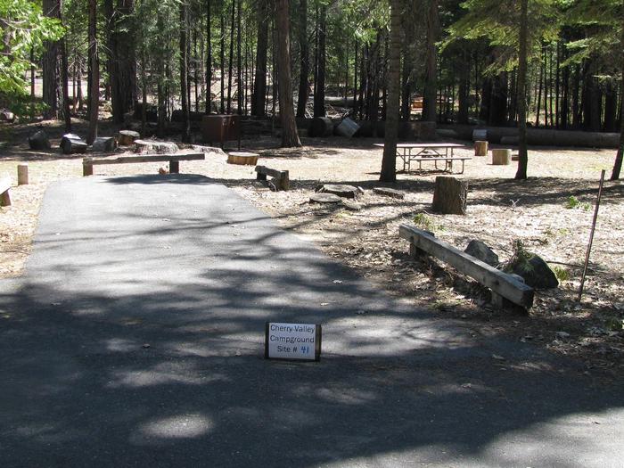 Cherry Valley Campground, Site #41