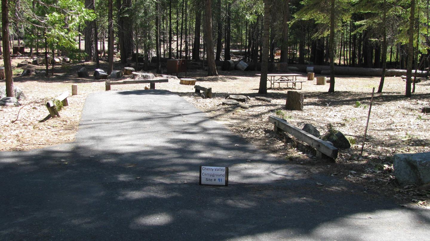 Cherry Valley Campground, Site #41