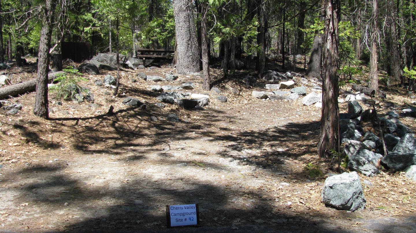 Cherry Valley Campground, Site #42