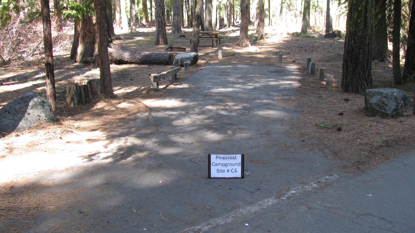 Pinecrest Campground Site C6