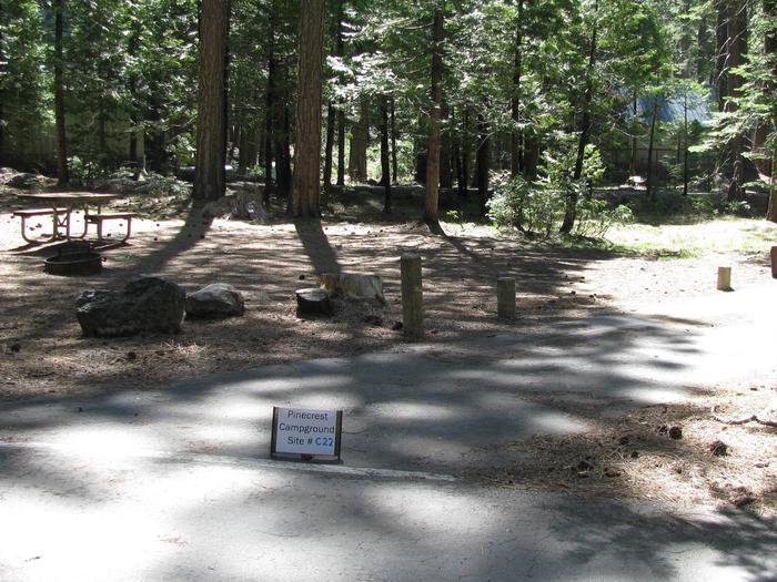 Pinecrest Campground Site C22