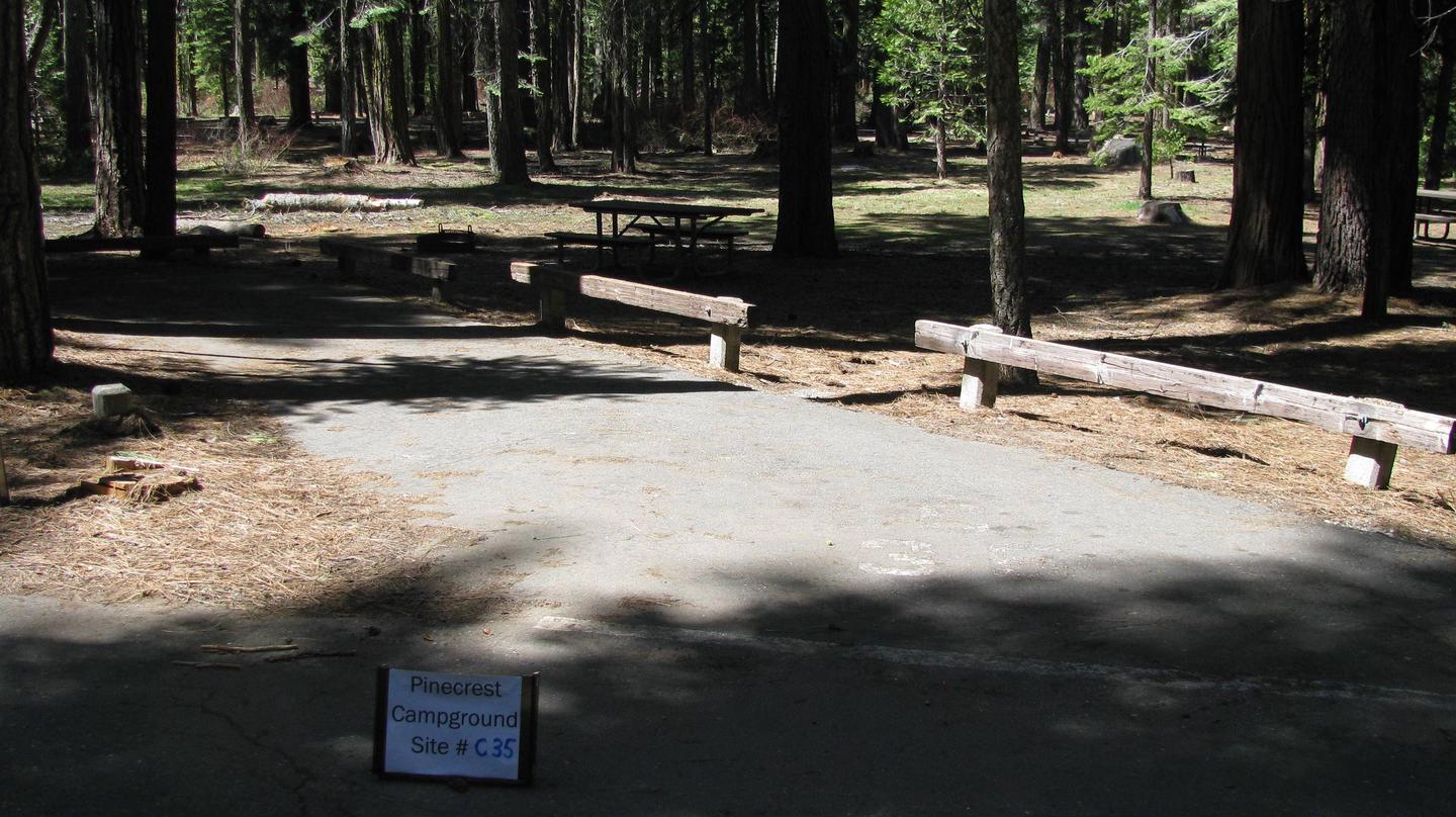 Pinecrest Campground Site C35