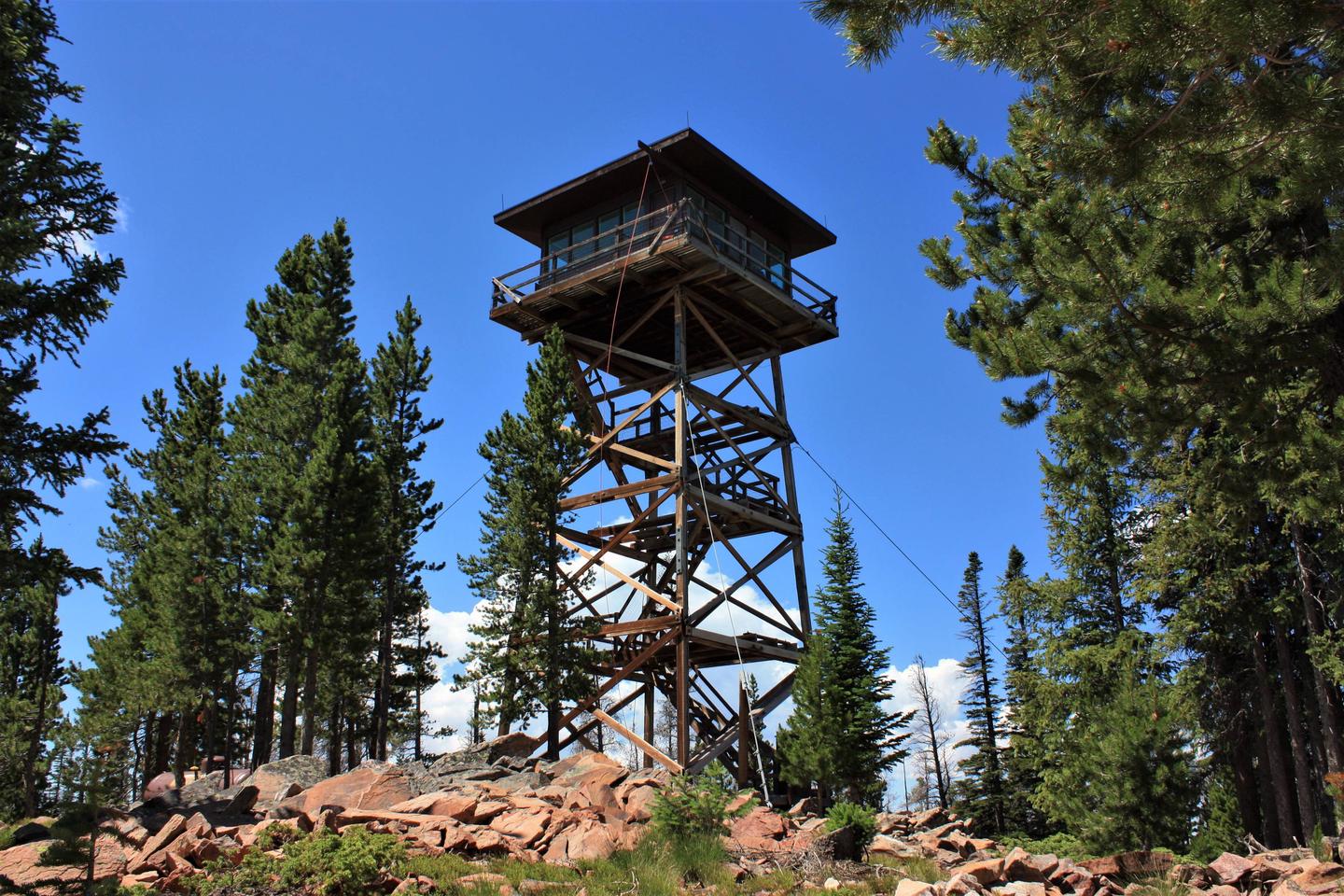 Spruce Mountain Fire Lookout Tower, Medicine Bow-Routt National Forest