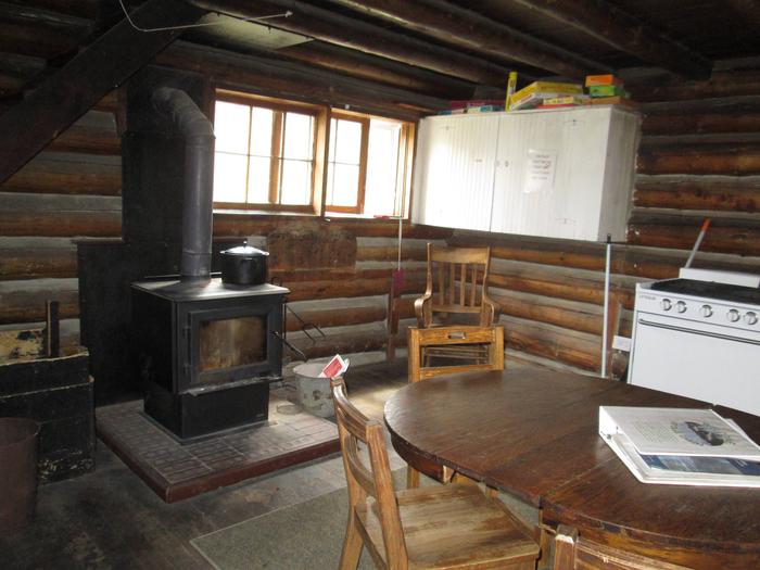 Wood StoveStolle Cabin