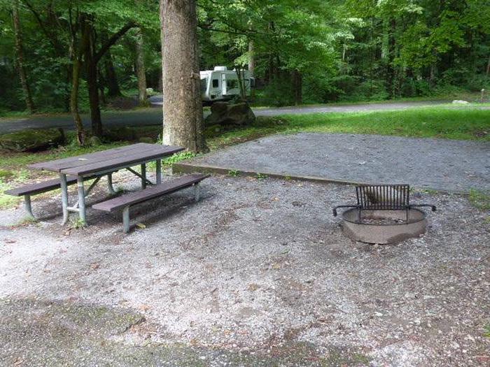 Picnic table and fire ringpicnic table and fire ring