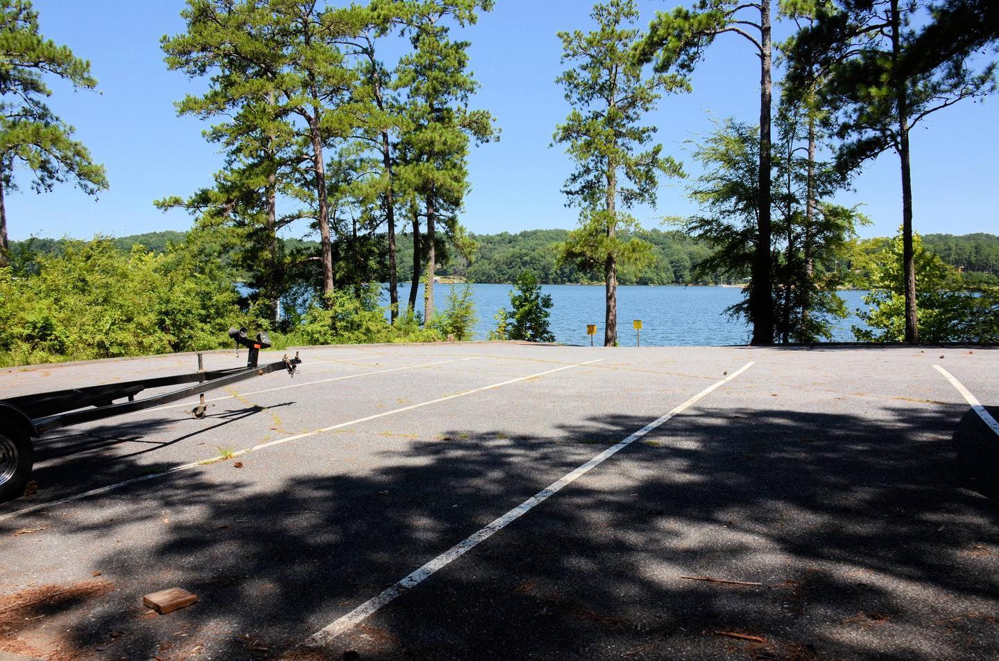 Boat ramp parking.Old 41 #3 Campground boat ramp parking.