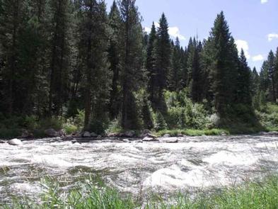 COLD SPRINGS CAMPGROUND - Payette River ViewNorth Fork Payette River