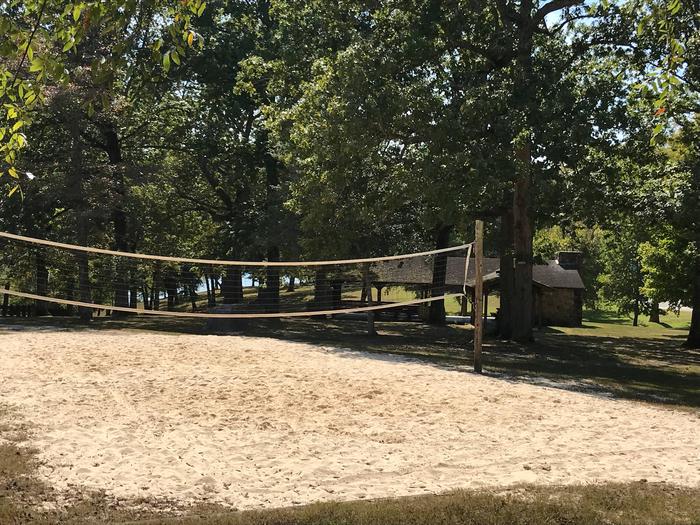 WILLOW GROVE CAMPGROUND VOLLEYBALL COURT