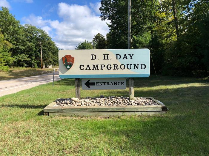 D.H. Day Campground entrance sign