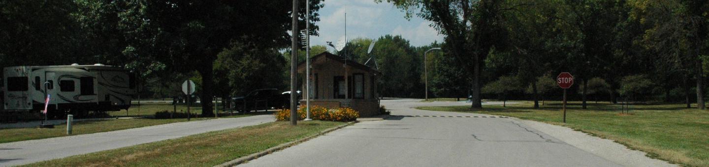 Howell Station Entrance and Gate Attendant Booth