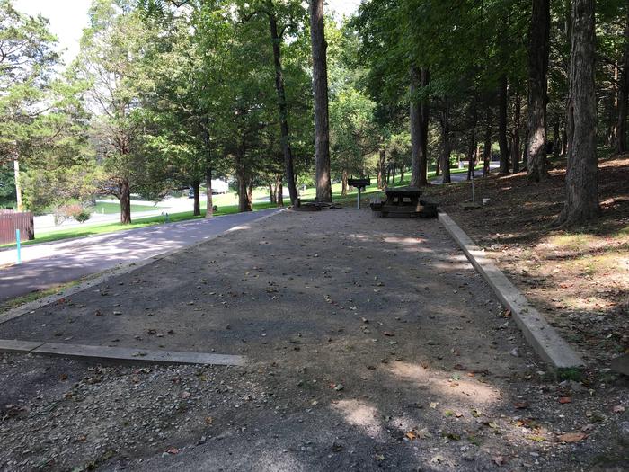 OBEY RIVER PARK SITE #120 GRAVEL TENT PAD