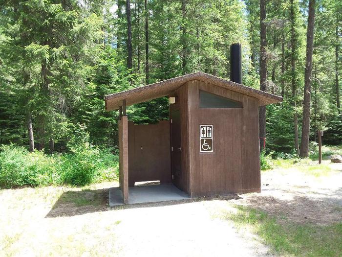 Bull River Pavilion Vault ToiletBull River Campground Pavilion Vault Toilet