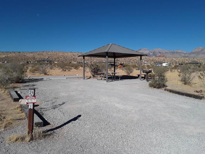 Red Rock Canyon Campground Standard Site #24Red Rock Canyon Campground Standard Site