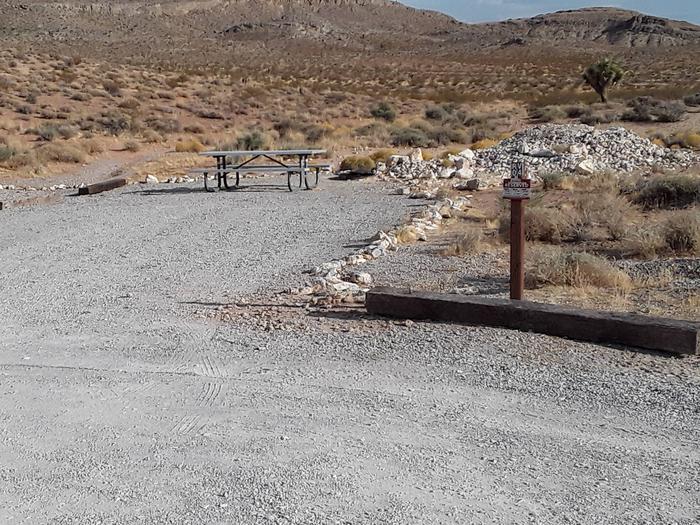 Red Rock Canyon Campground RV Site