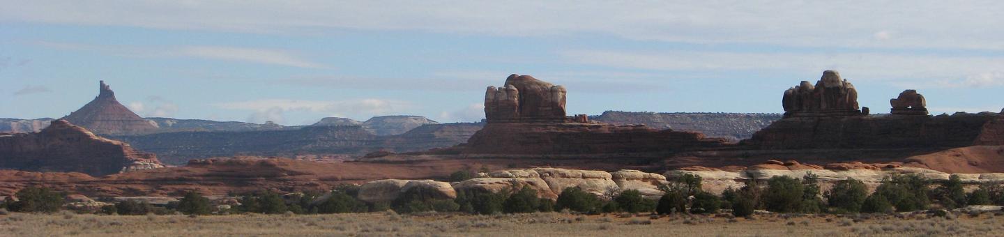 View of Canyonlands National Park Needles DistrictCanyonlands National Park Needles District