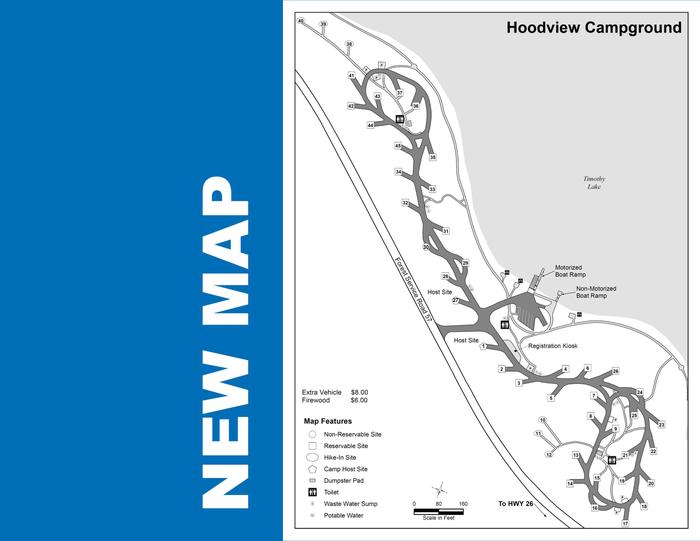 Hoodview CG Map 2020Hoodview Campground Map - Updated for 2020 Season