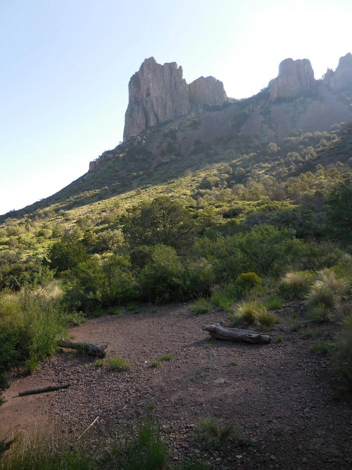 View of mountains from the campsiteViews