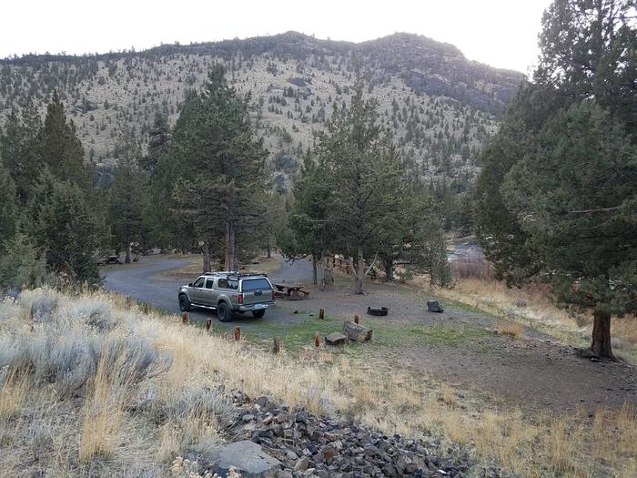 Campsite at Lone Pine Campground