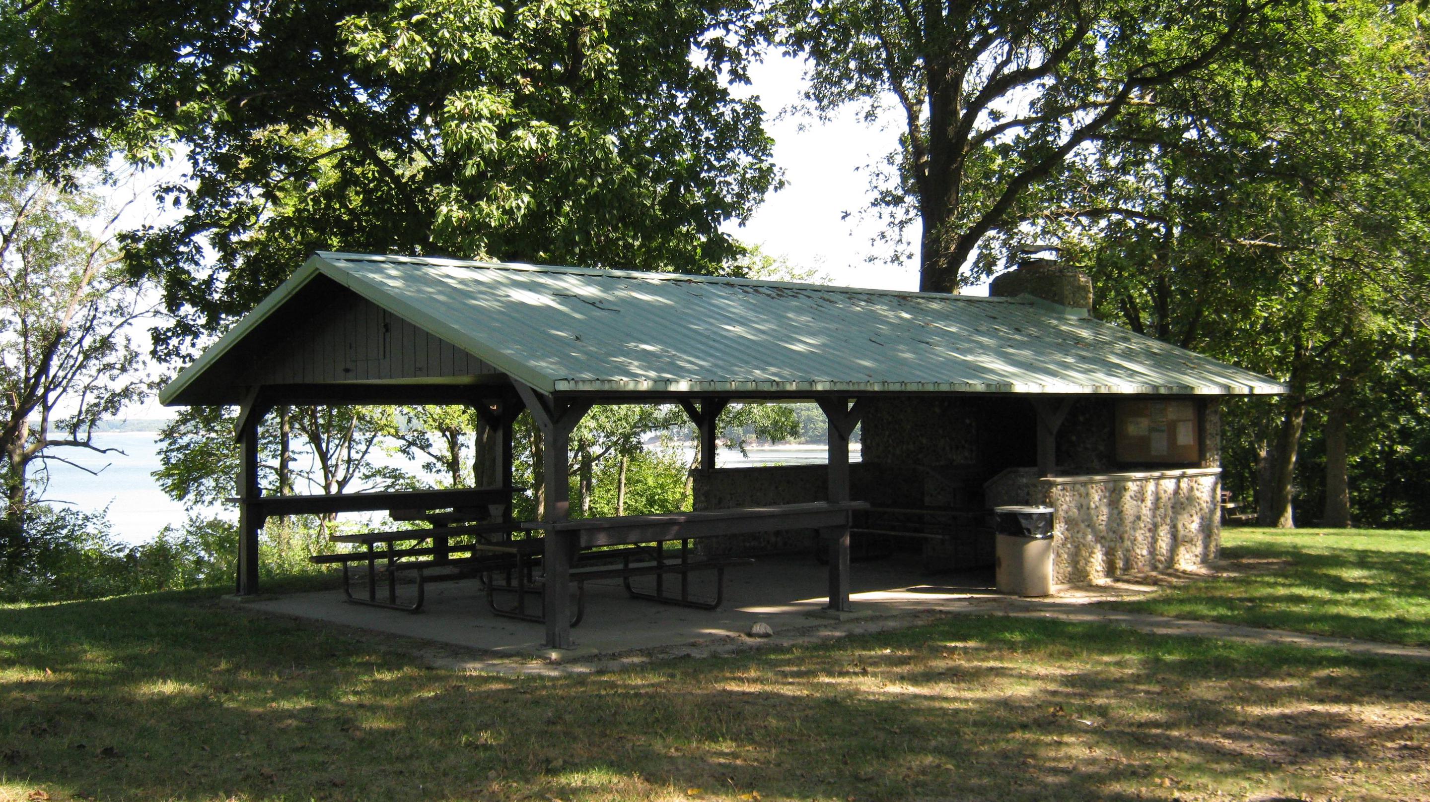 bullrun picnic shelter 3